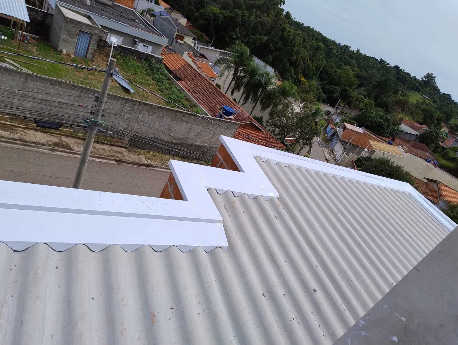 Telhado em Brasilit